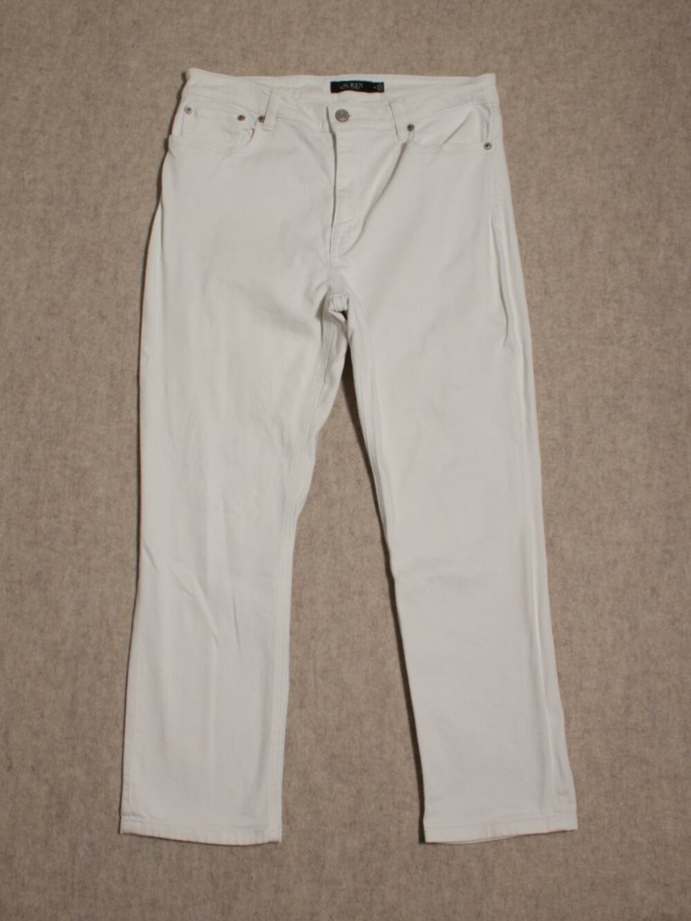 Ralph Lauren White Jeans